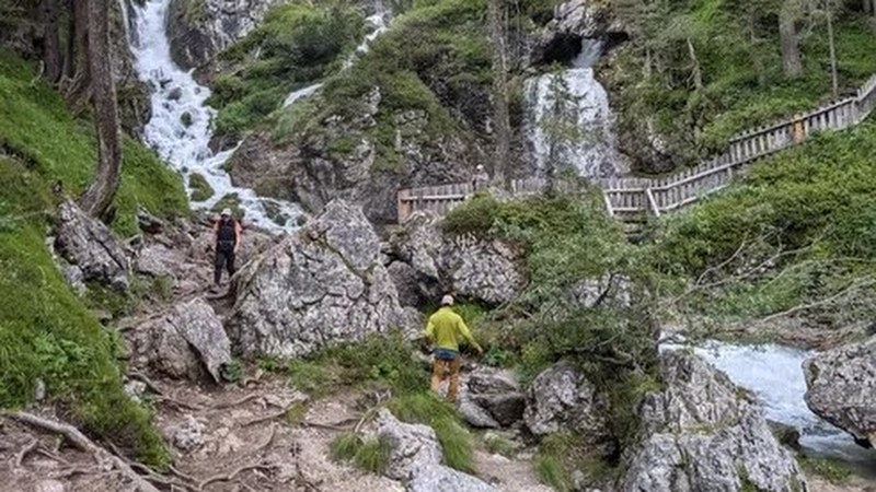 Giro ad anello Campiglio - Cascate di Vallesinella